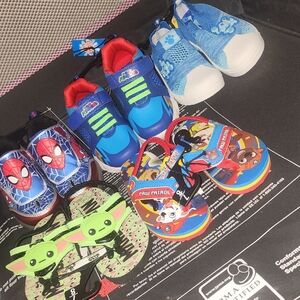 7 toddler boy Shoes Set